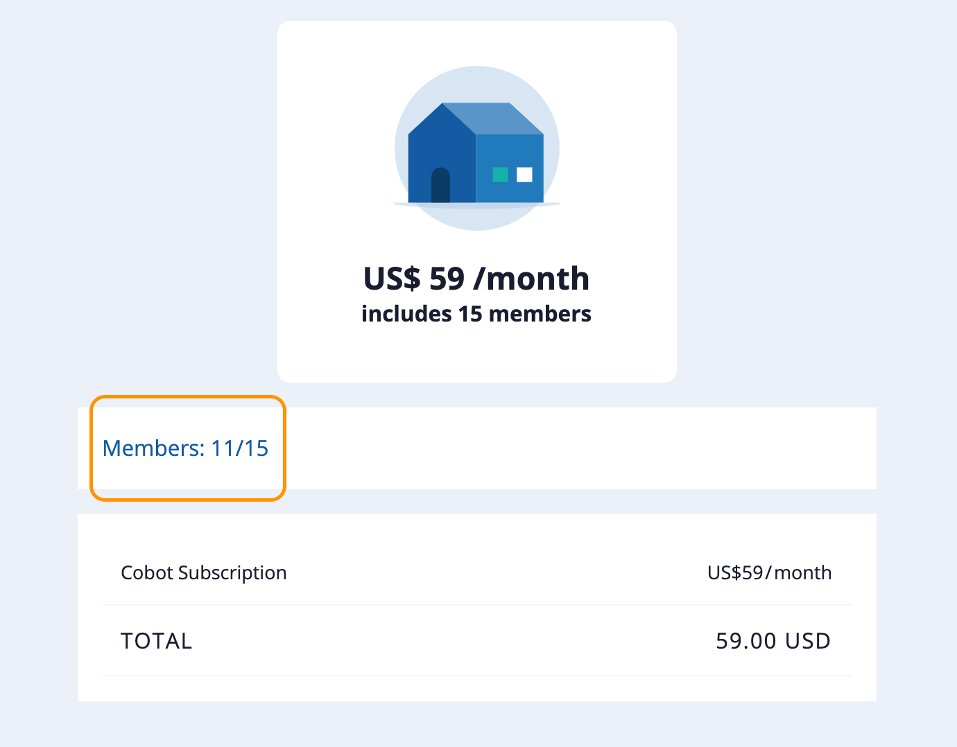 Navigate to Setup » Subscription and click the current member count to see who counts towards your Cobot subscription.