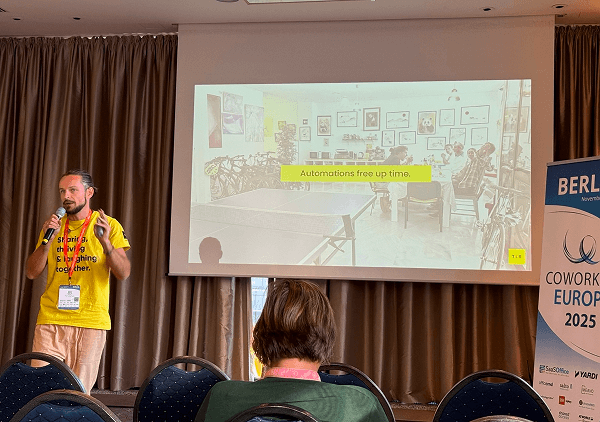 Ben Kolp from The Living Room, Malaga.