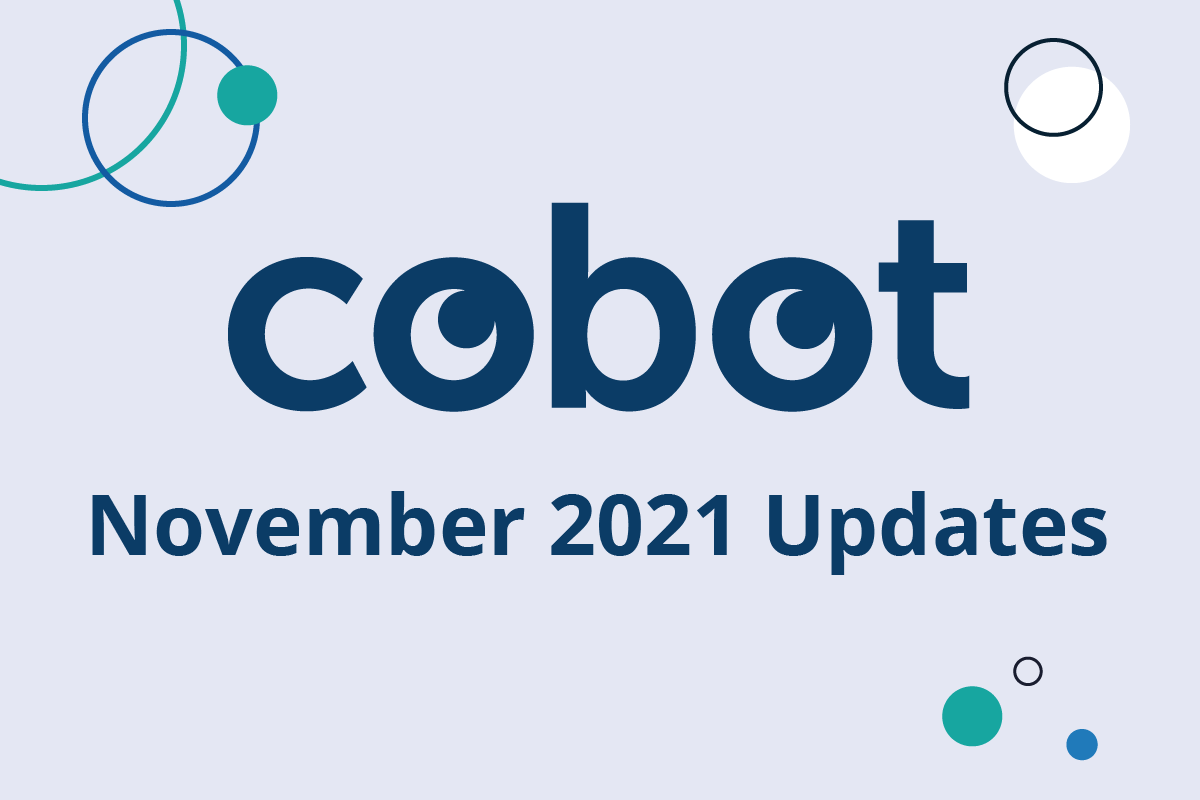 November 2021 Cobot Updates