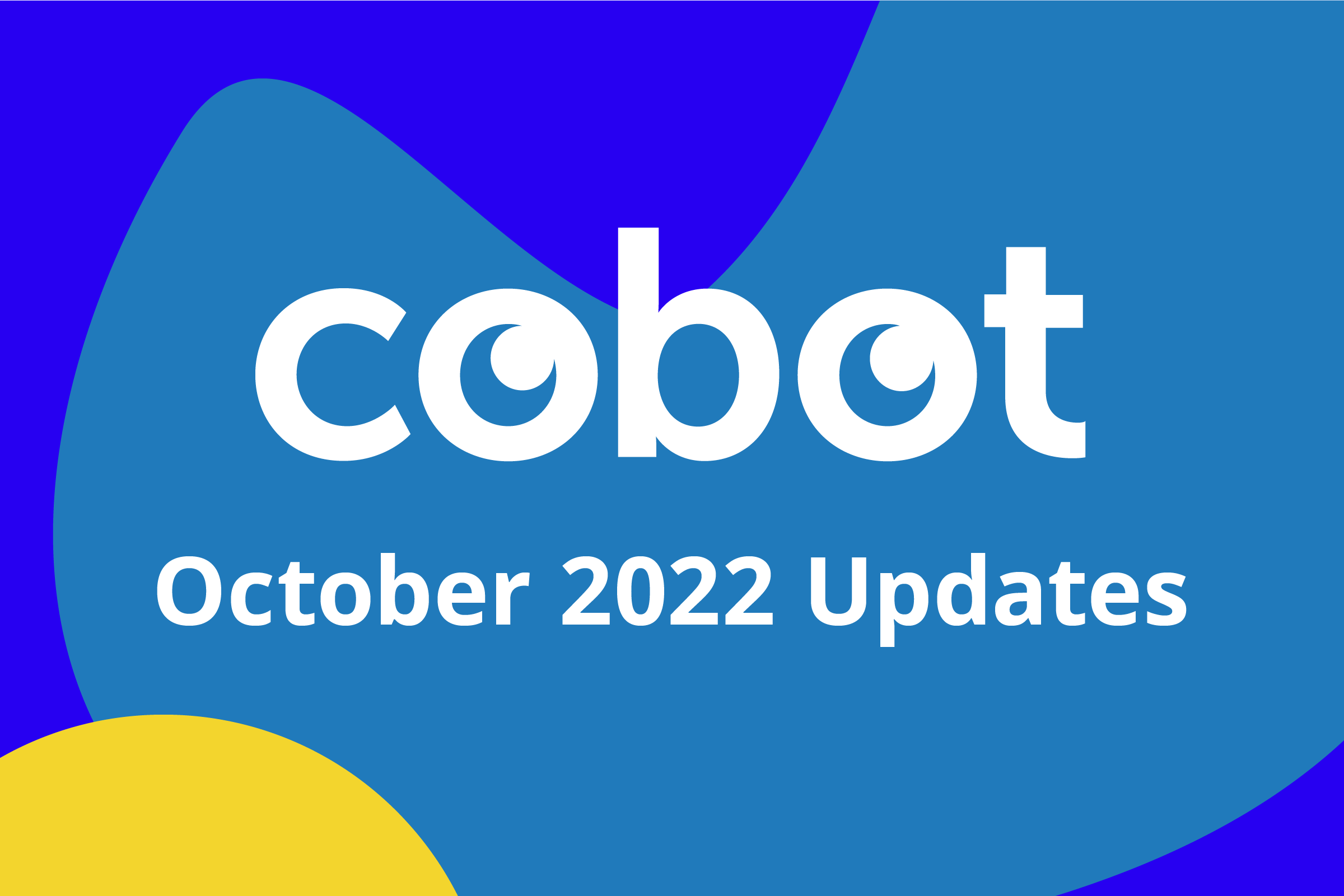 October 2022 Updates