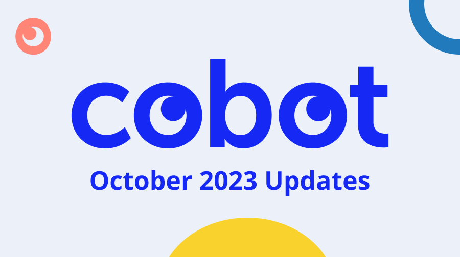 October 2023 Cobot Updates