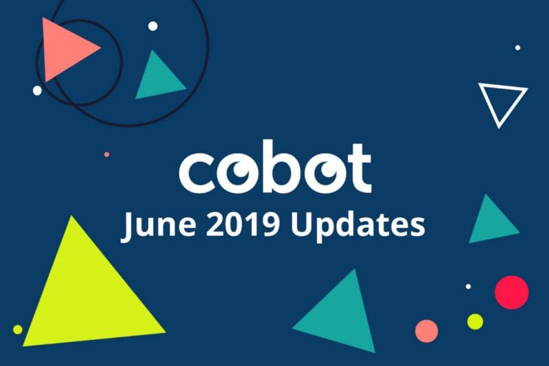 June 2019 Cobot Updates
