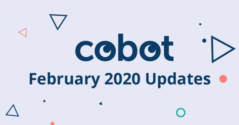 February 2020 Cobot Updates