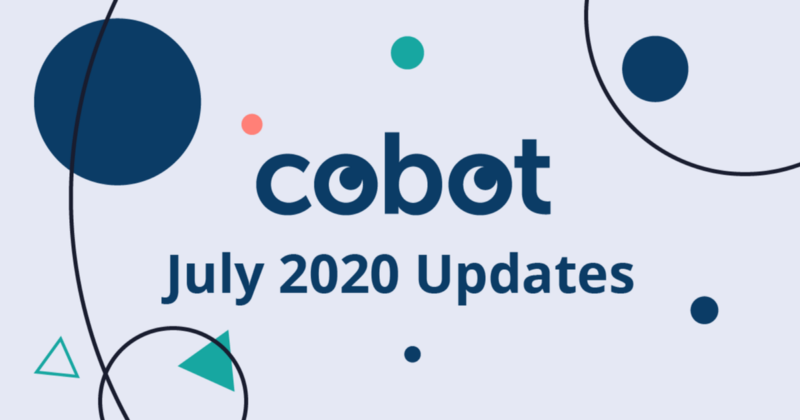 July 2020 Cobot Updates